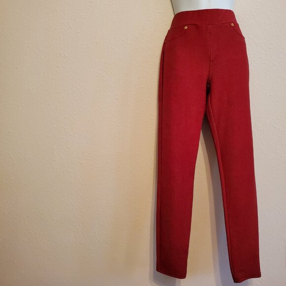 Michael Kors Women's Pull on Pants mid Rise no Button no Zip Size M/10. - Picture 3 of 16